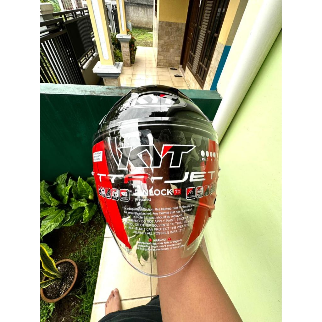 Helm KYT TTR JET Size XL