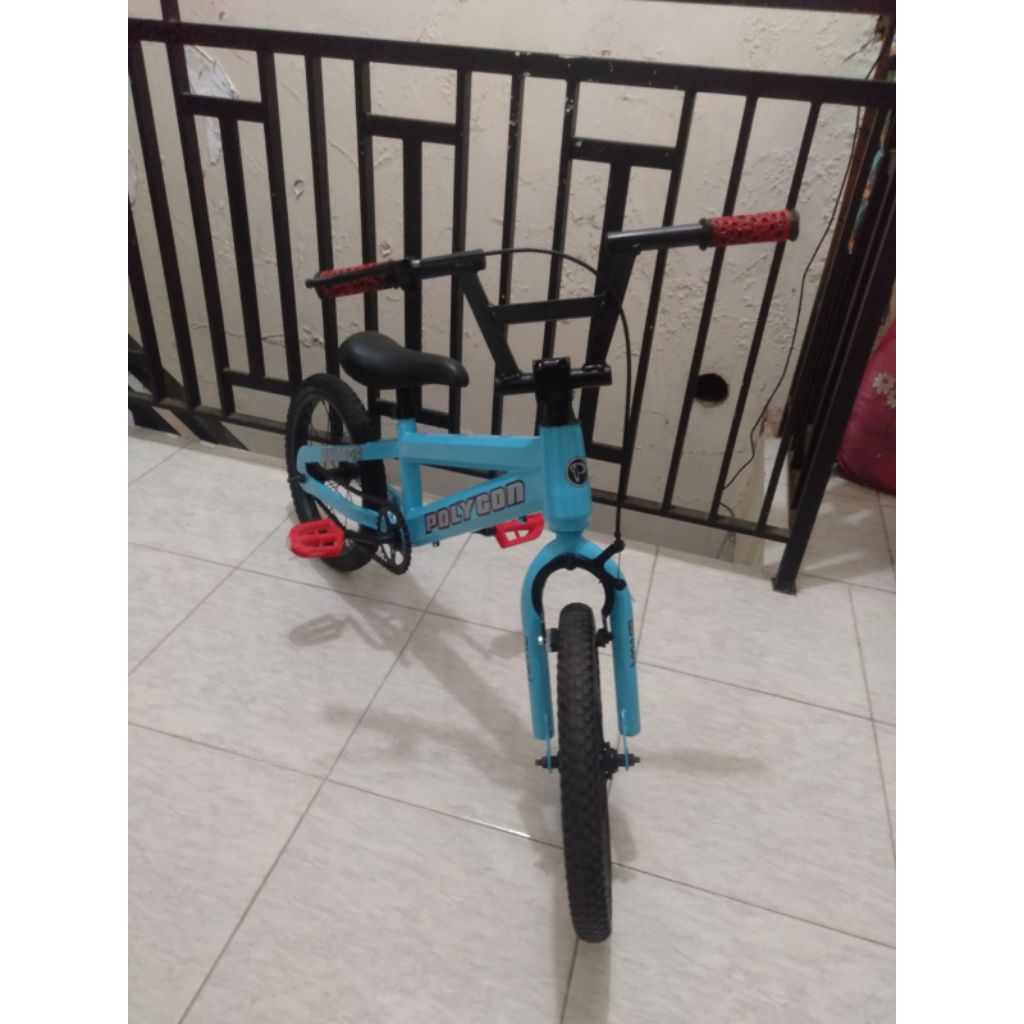 SEPEDA ANAK COWOK POLYGON BEKAS UKURAN 16 / SEPEDA SECOND SIZE 16 INCH / SEPEDA BEKAS MURAH REPAINT 
