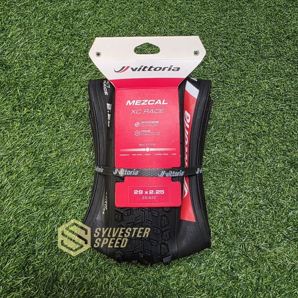 Ban Luar Vittoria Mezcal XC Race 29 x 2.25 Graphene Tubeless