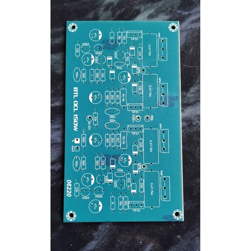 PCB Power Amplifier 150W BTL