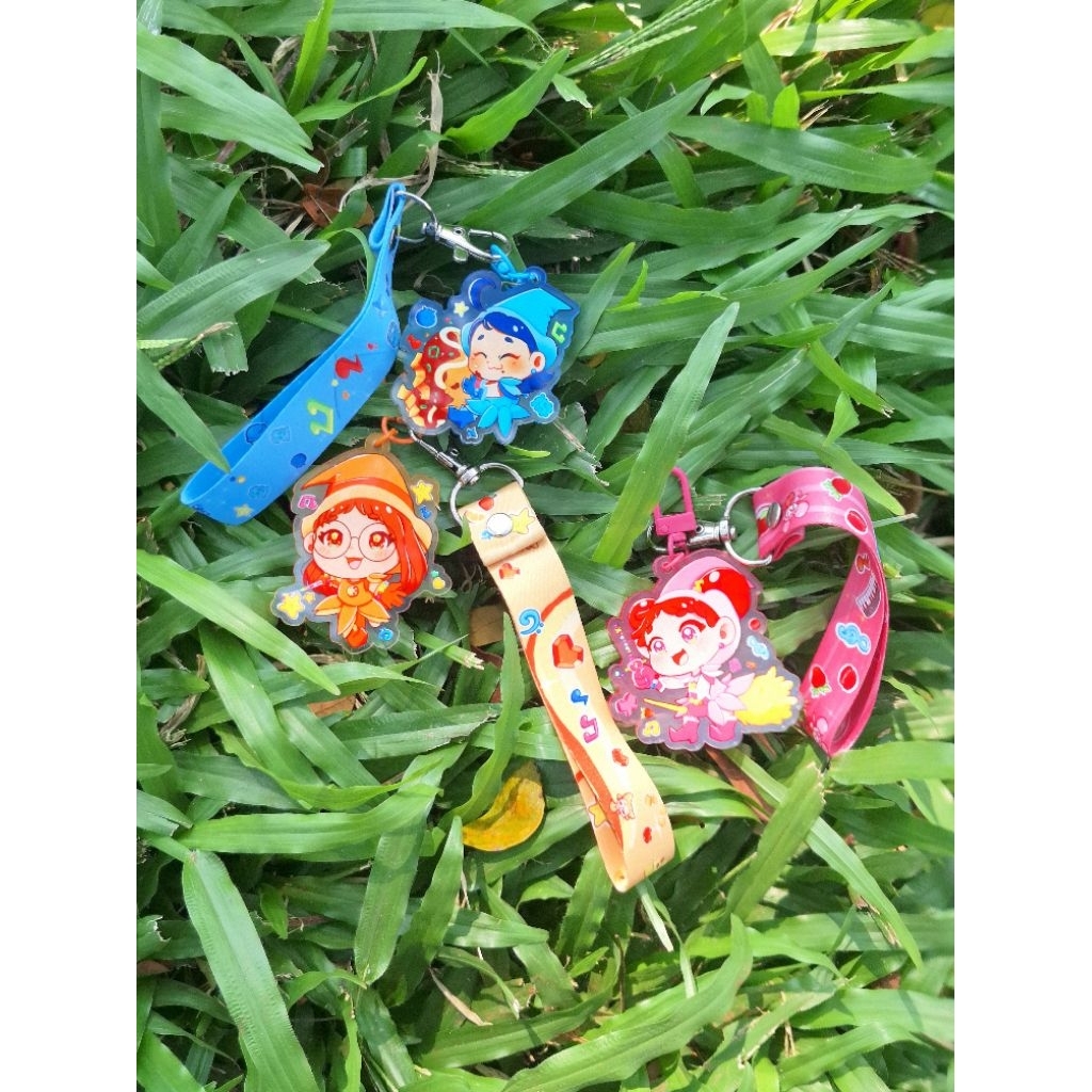 Keychain Strap Set Ojomajo Doremi Magical Doremi
