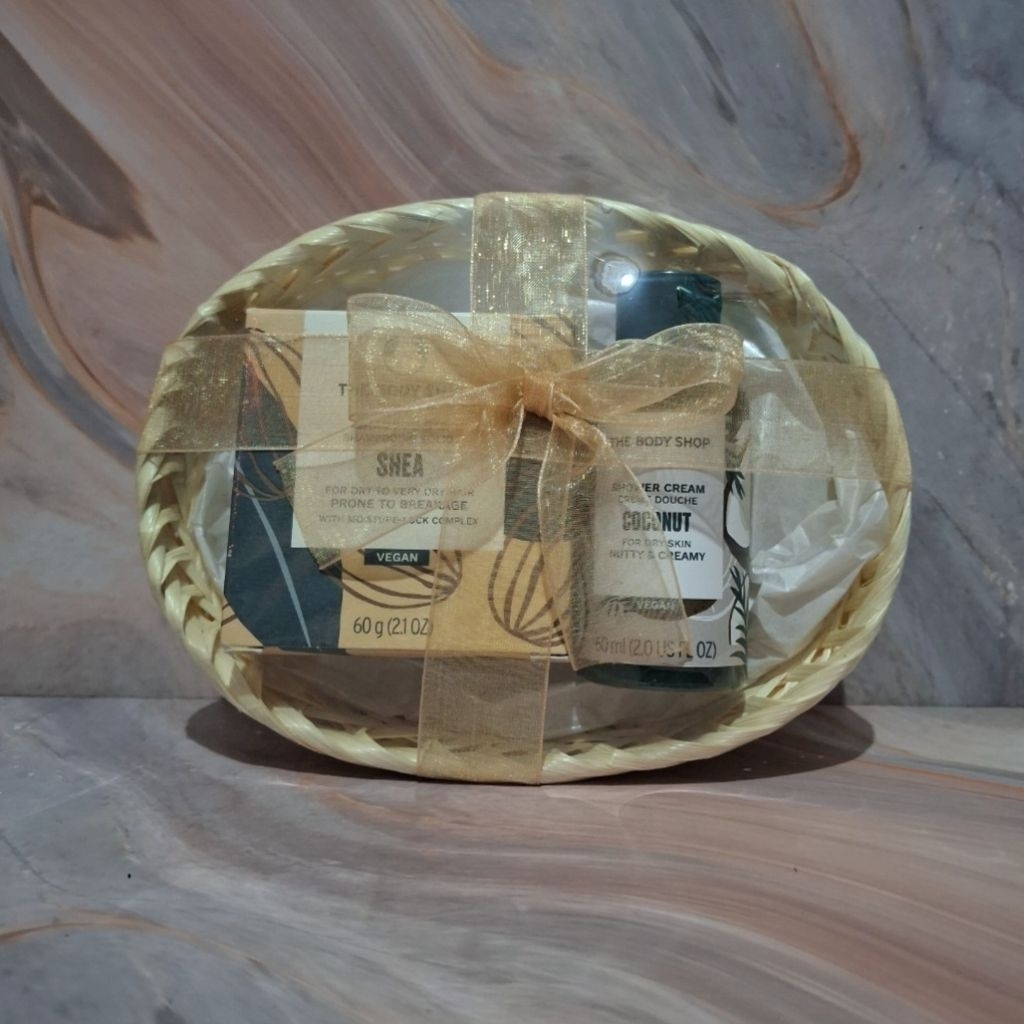 ths body shop shea coconut gift nut collection paket seserahan kado