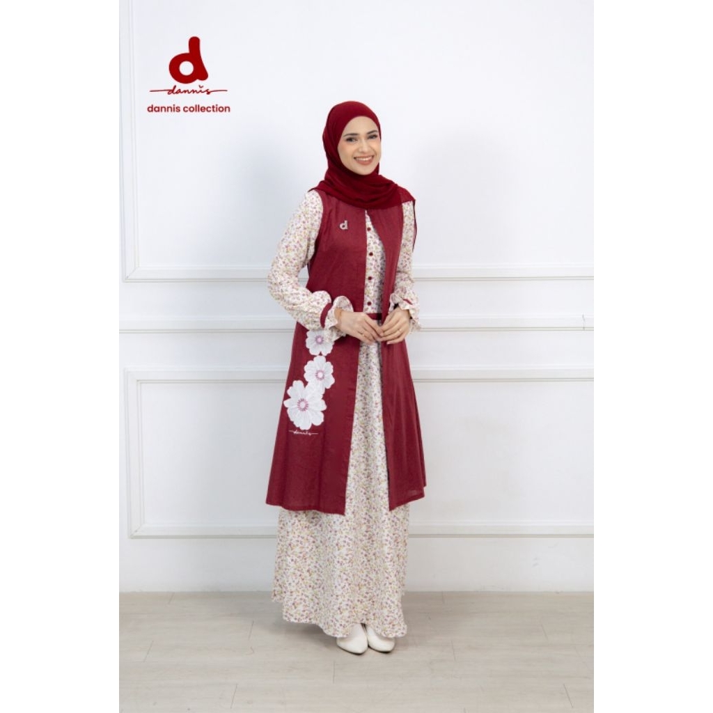 Gamis Mom & Kids D'Salma By.Rumah Dannis/Gamis Terbaru Dannis