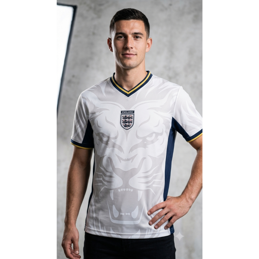 Jersey Tim Nasional Sepak Bola Inggris (England) - Edisi Khusus / Konsep Three Lions.