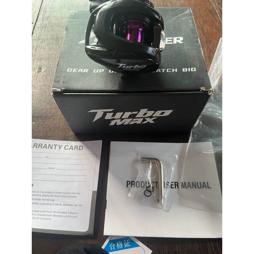 Reel BC SEAHUNTER TURBO MAX ( Kanan )