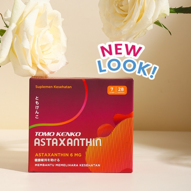 Kaluna|| Tomo Kenko Astaxanthin 6 mg  | Daya Tahan Tubuh