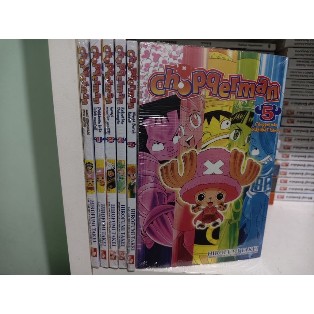 Komik Chopperman Set 1-5 Tamat Segel dan Oneshot Segel