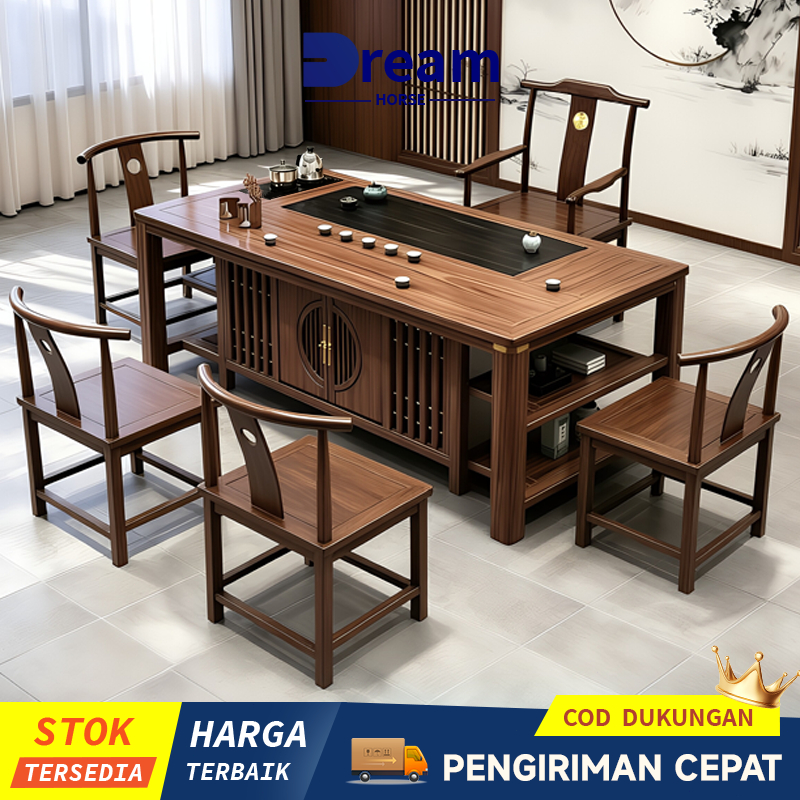 COD Meja Teh/Meja Teh Rumah/Meja Teh Perhotelan Kantor/Meja Resepsi/Meja Pembuatan Teh