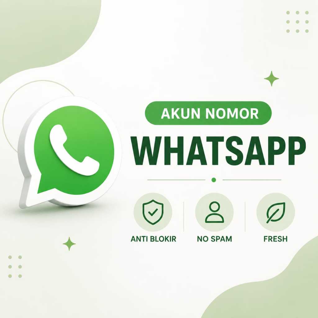 Virtual Whatsapp Nomor Fresh | Akun whatsapp | Nomor Whatsapp | Anti Blokir | No Spam