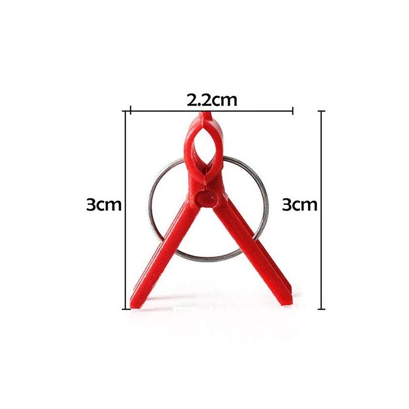 (Custom Qty) Grafting Klip Merah Grafting Clip / Klip Okulasi / Penjepit Merah