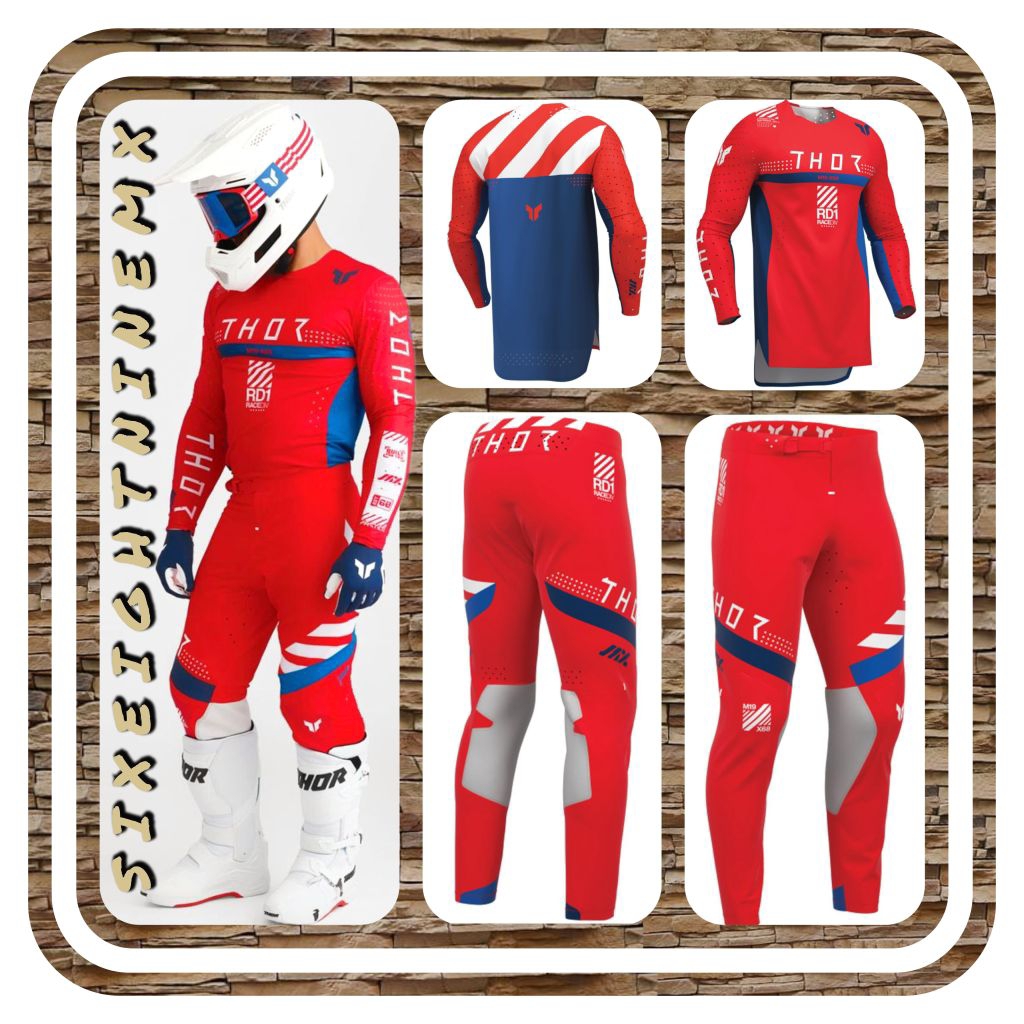 Jersey thor trail adventure Jersey set thor cross enduro Jersey pants motocross thor Jerset cross th