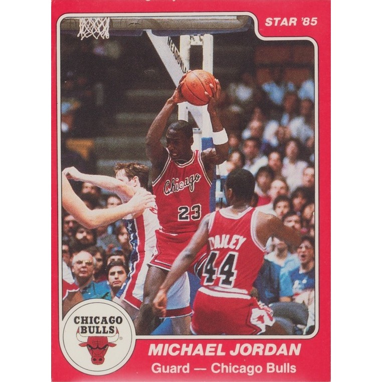 FULLPRINT REPLICA 1984 Star Basketball Michael Jordan ROOKIE #101