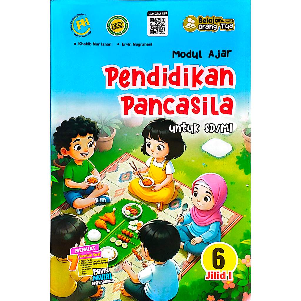 LKS PH PUSTAKA PERSADA KELAS 6 SD KURIKULUM MERDEKA, LKS PUSTAKA PERSADA SD/MI KELAS 6 SEMESTER 1 TA