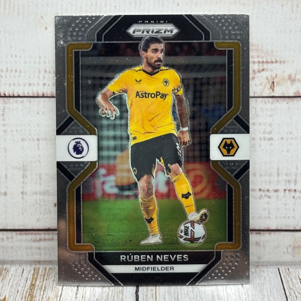 Kartu Bola Ruben Neves Wolverhampton Panini Prizm Original
