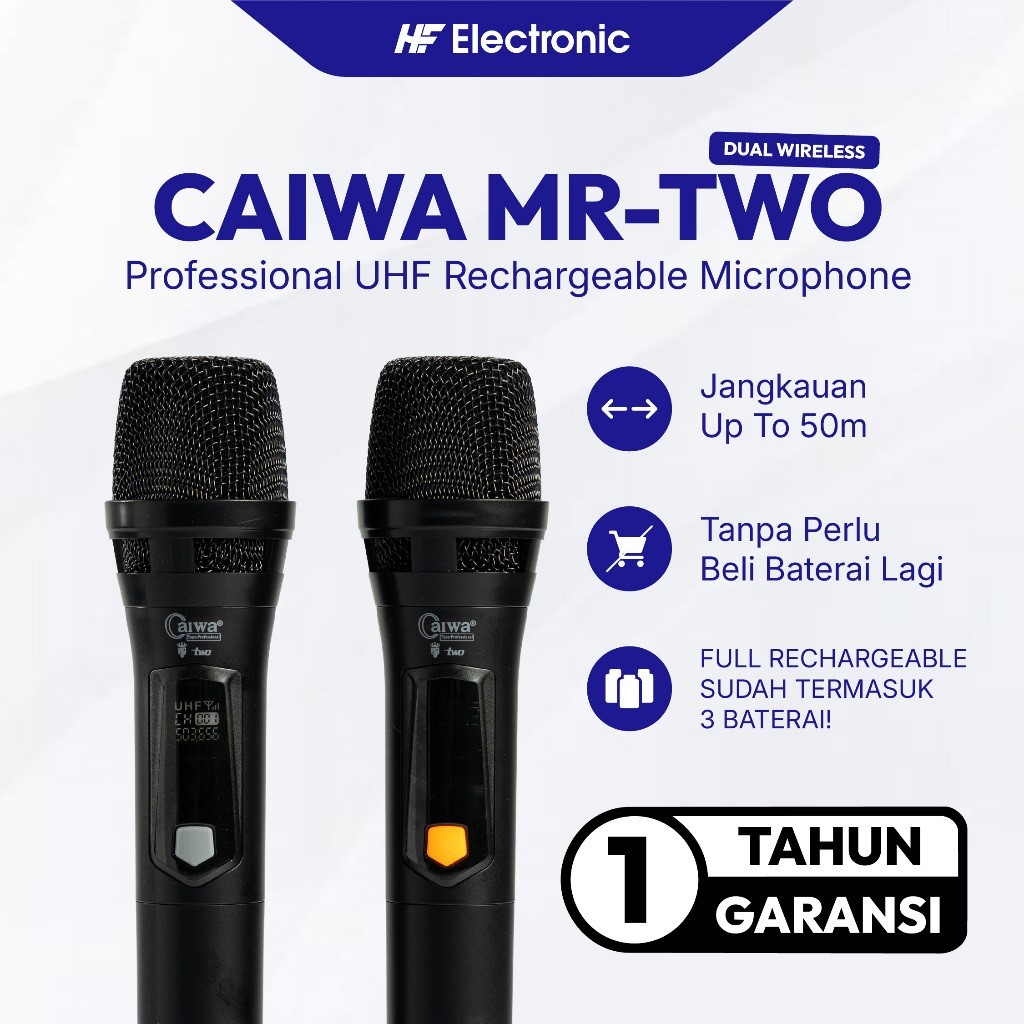 caiwa MR-TWO Mikrofon Nirkabel