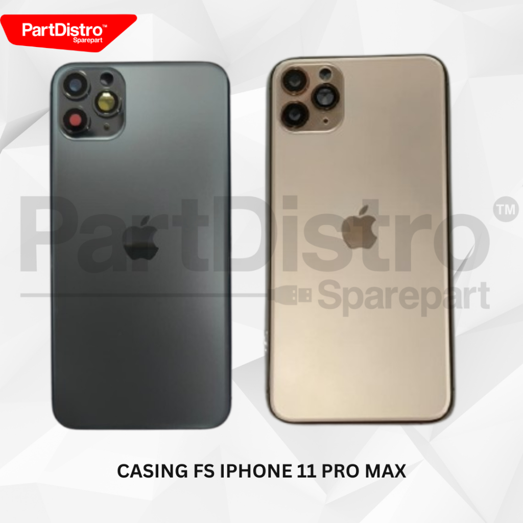 HOUSING / BACKGLASS FULLSET / CASING FS IPHONE 11 PRO MAX