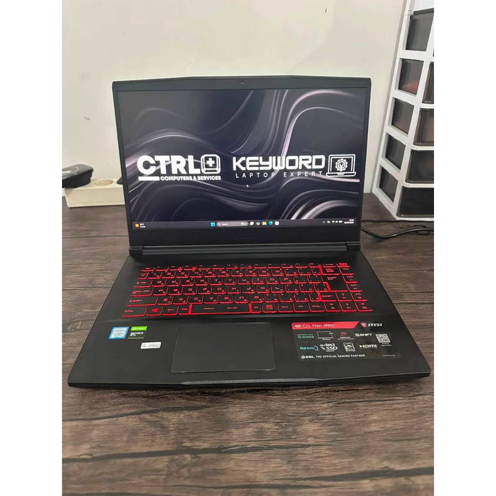 MSI GF63 Thin Gaming (Core i5-9300H / RAM 16GB / SSD 512GB / GTX 1650)