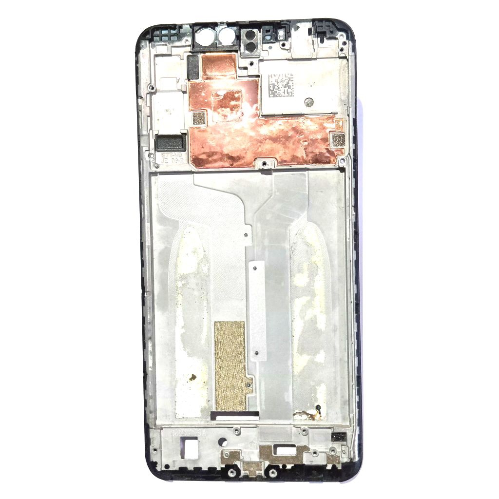FRAME TULANG TENGAH RANGKA HOUSING LCD REDMI NOTE 6 PRO NORMAL ORIGINAL COPOTAN