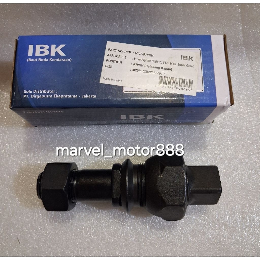 Baut roda belakang fuso fm fighter PS190 PS220 IBK