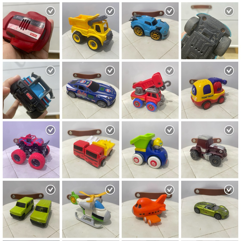 Mainan Mobilan Anak Preloved / Mainan Mobil Campuran