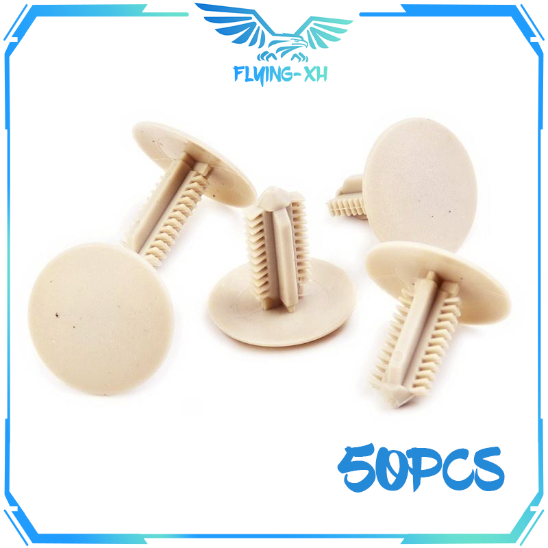 Klip Kancing Plafon Mobil 50pcs/Set Clip Plafon Mobil Pemasangan Cepat Klip Plafon Canter Kancing Kl