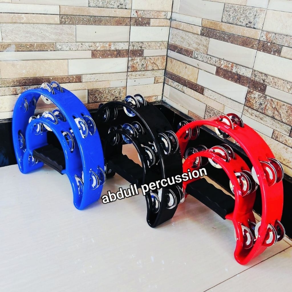 ALAT MUSIK TAMBORINE HADROH ECREK