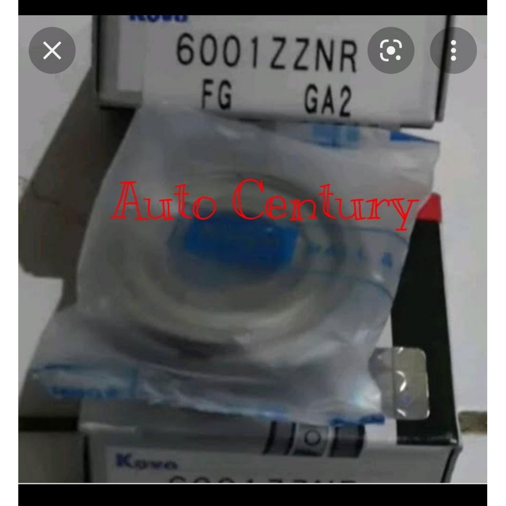 ball bearing 6001zznr 6001 zz nr koyo original