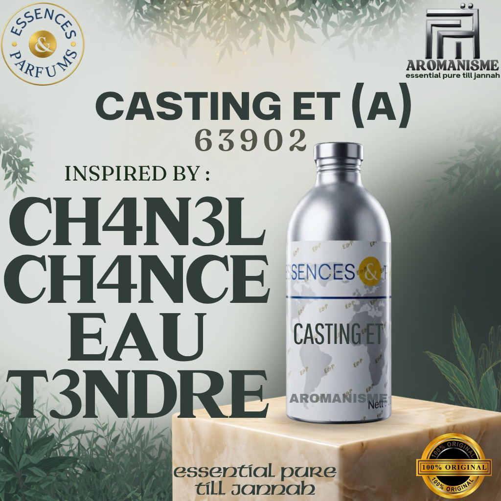 BIBIT PARFUM CH4NEL CH4NCE EAU T3NDRE ESSENCES CASTING ET GRADE A 50ML / 100ML