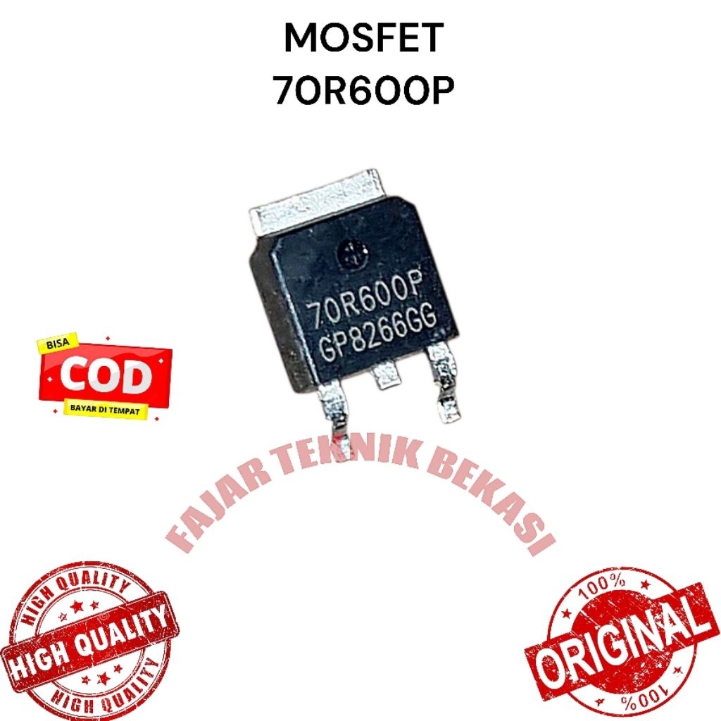 MOSFET SMD 70R600P - MMF70R600P - 70R600 SMD