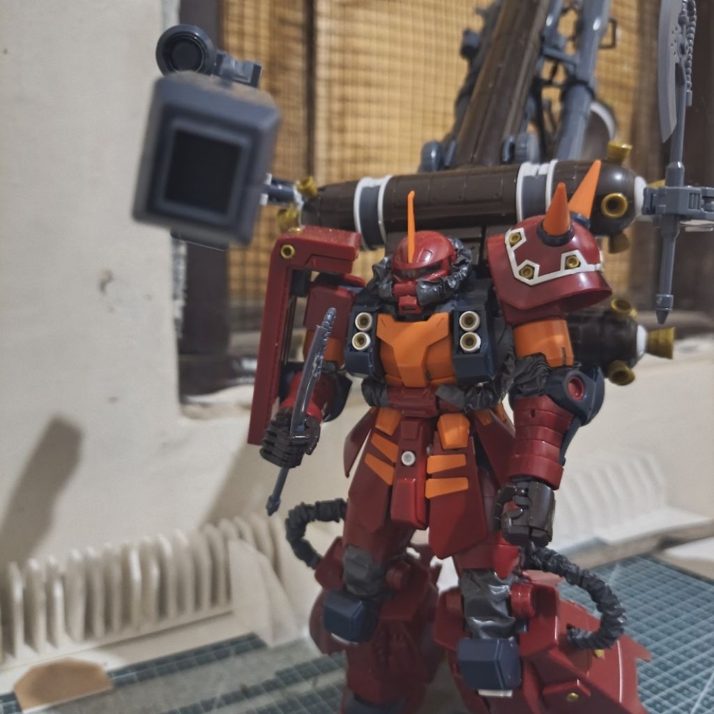 [RYAN MODEL] MG Psycho Zaku 1/100 Sudah Rakit Mulus