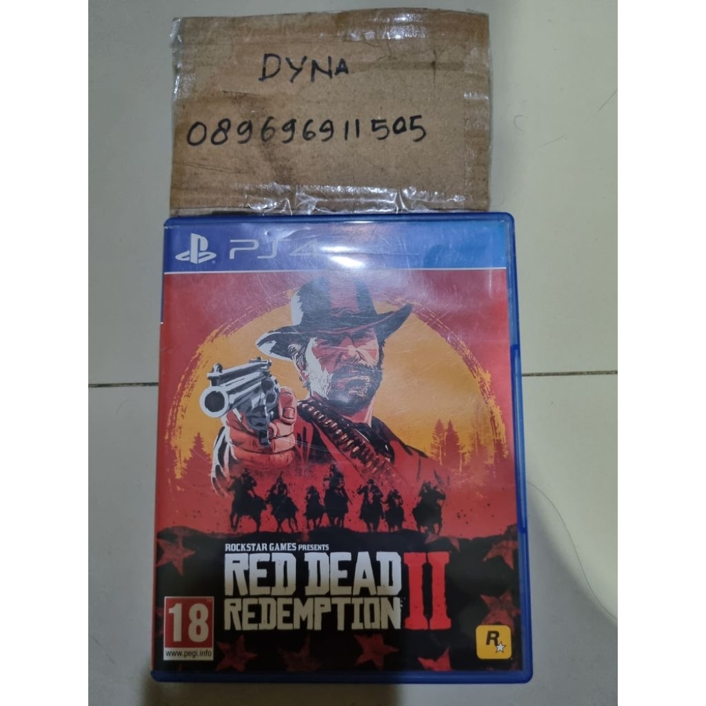 kaset bd ps4 rdr 2