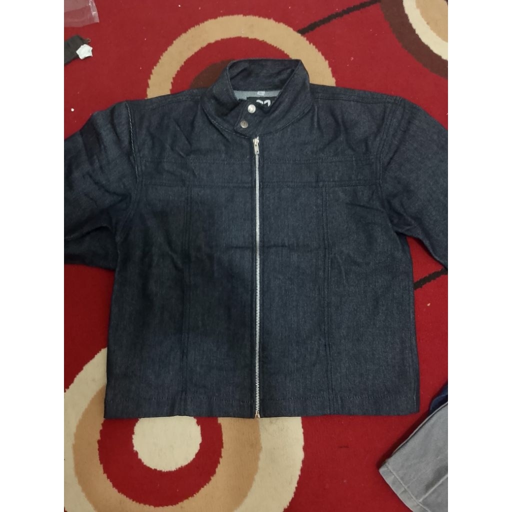 Jaket denim flame everyday