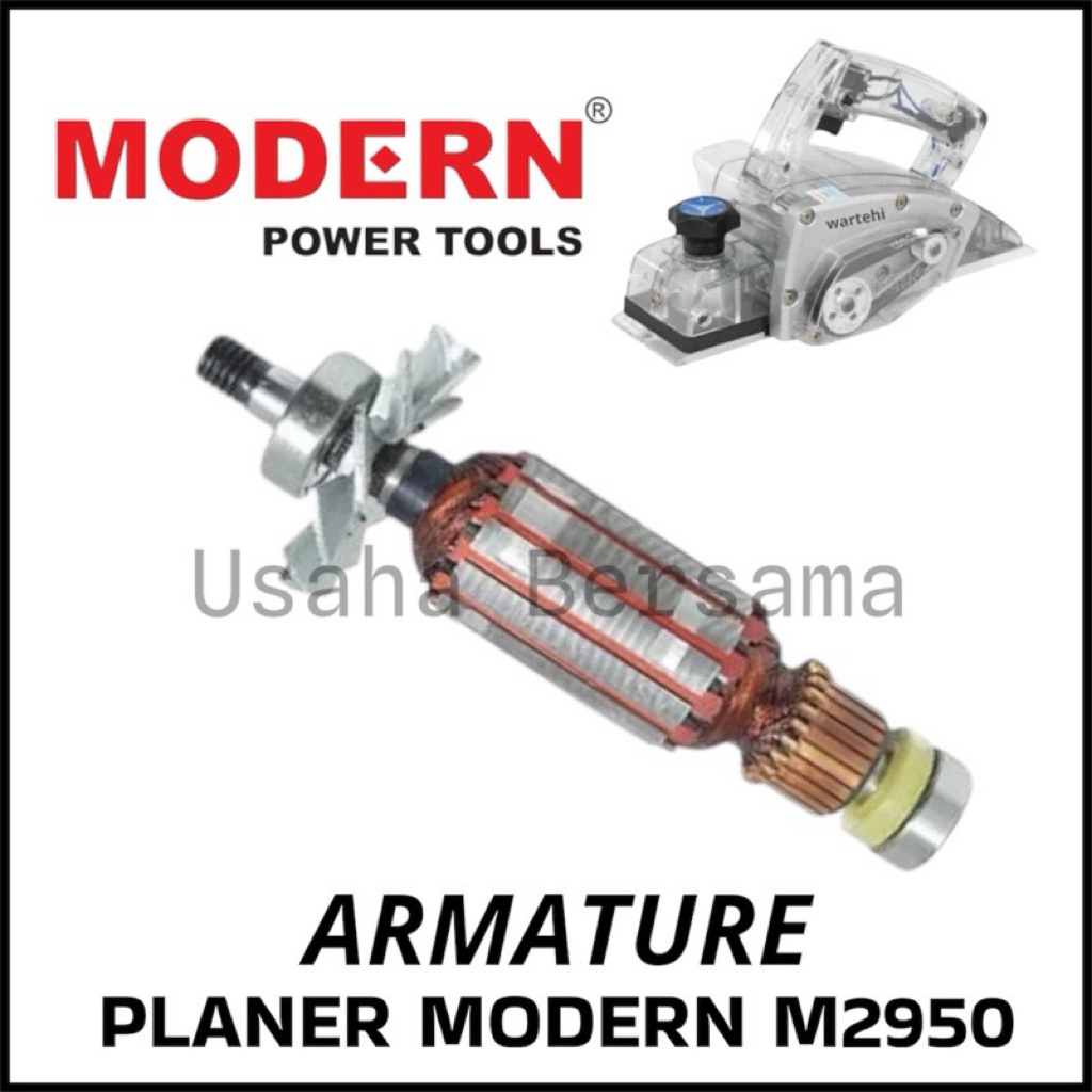 MODERN ARMATURE PLANER M 2950 MODERN / ARMATURE ANGKER ROTOR PLANER PASAH SERUT KETAM  M2950 M-2950 