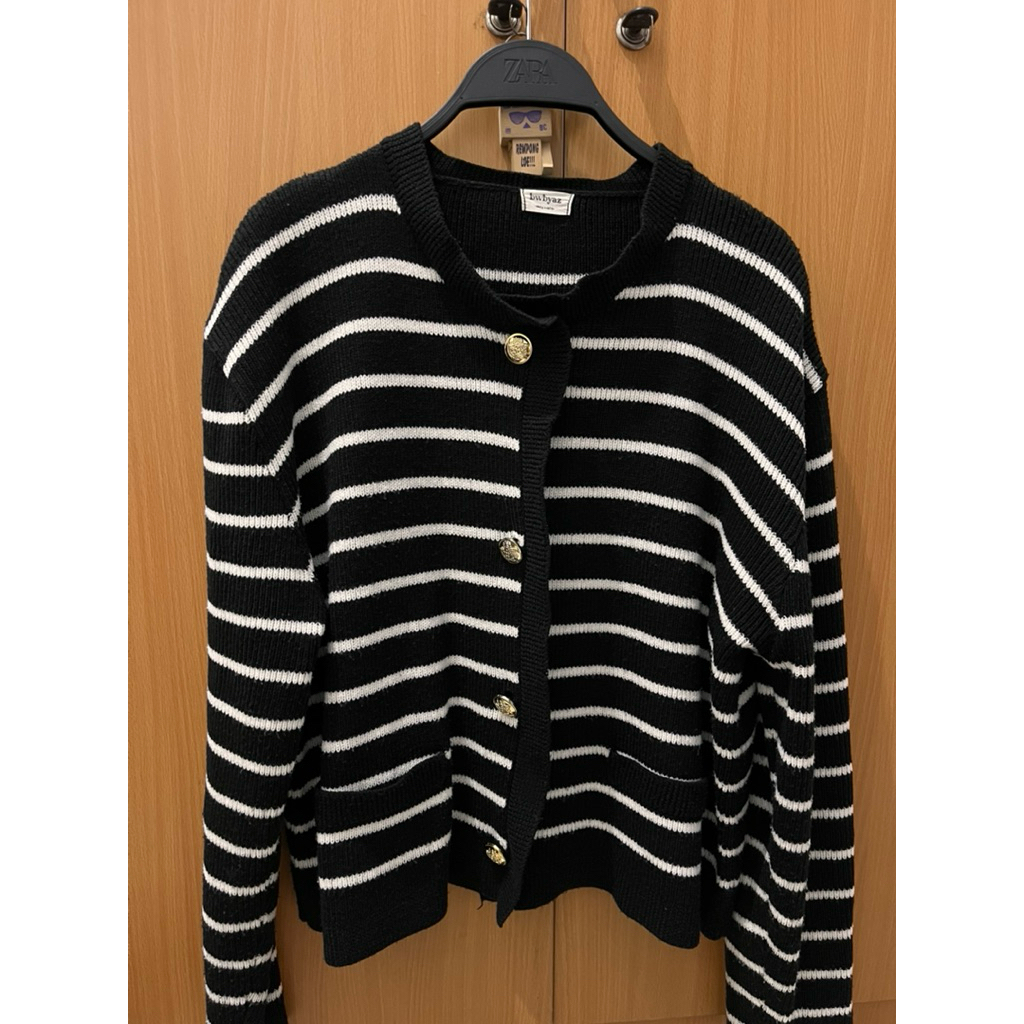 preloved cardigan stripe bwbyaz