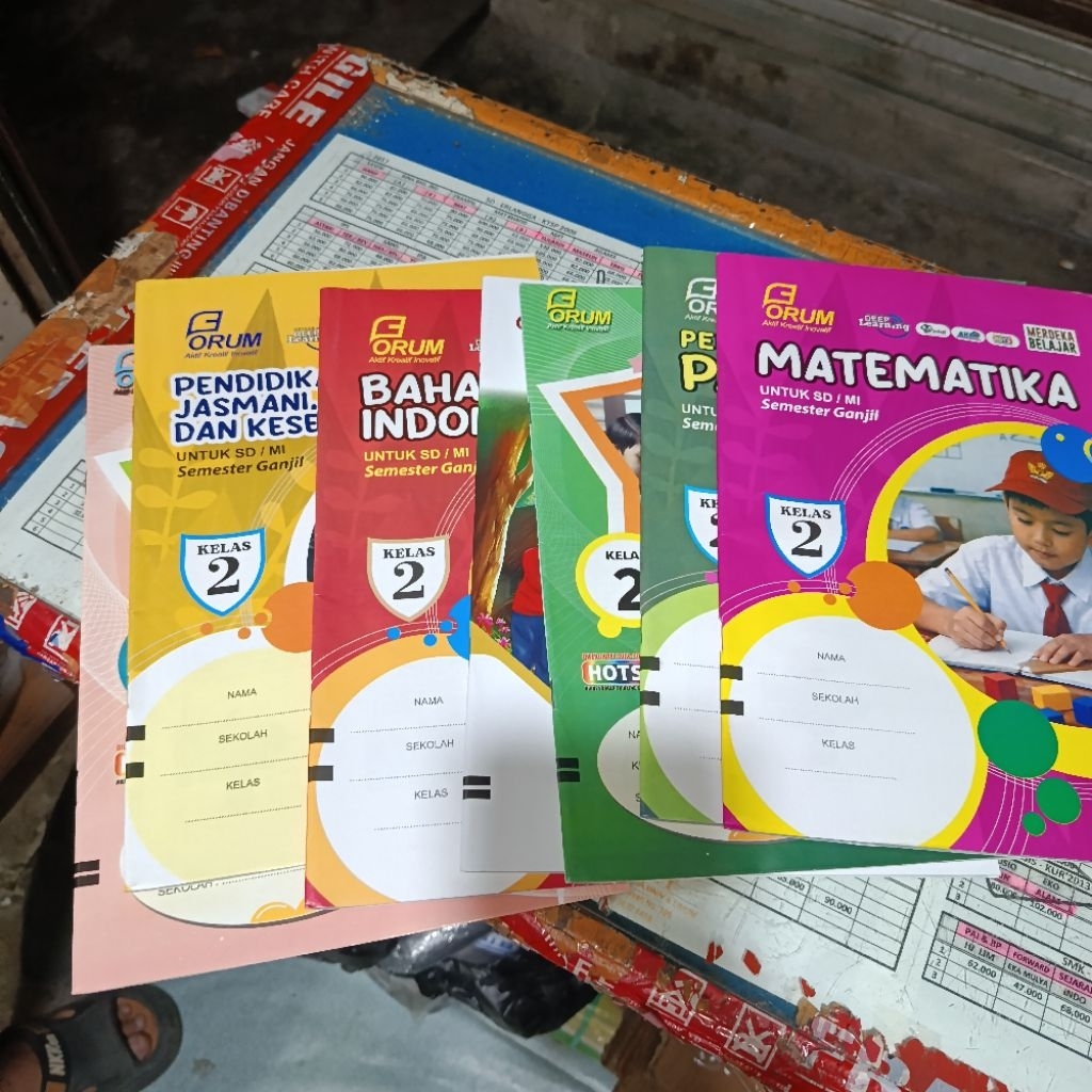 LKS FORUM kelas 2 SD/MI satu set 7 mapel kurikulum Merdeka