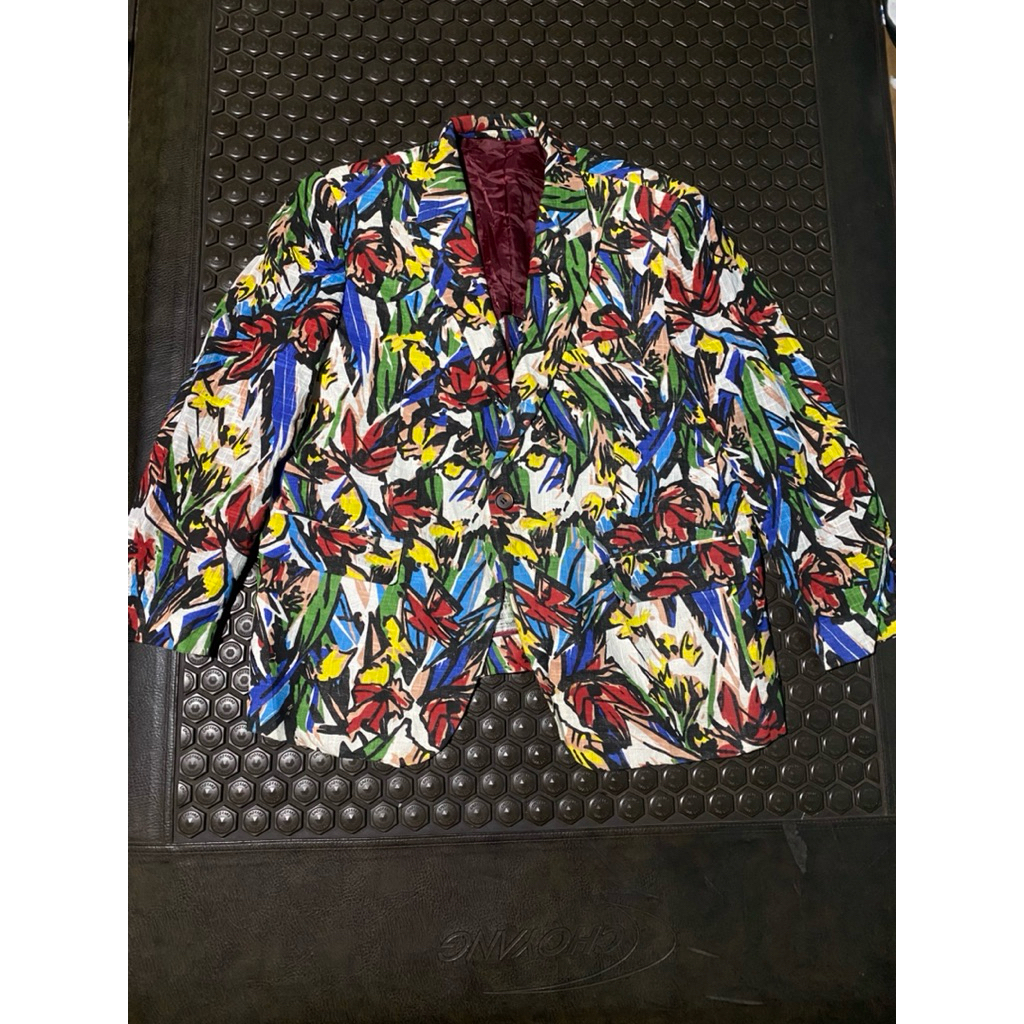 BLAZER JAS ZIO UNIK MOTIF ABSTRAK MEWAH BRANDED