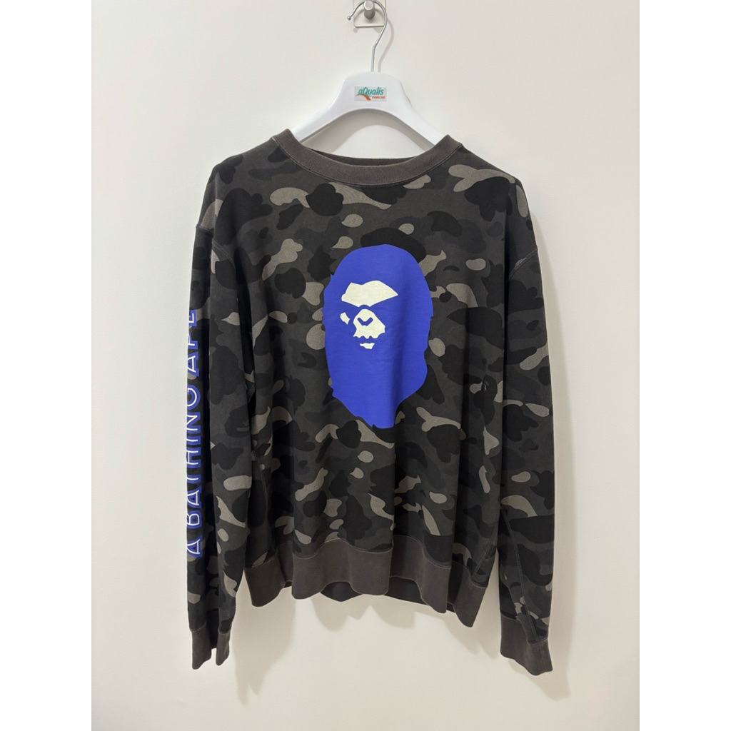 Sweater Crewneck A bathing Ape Bape Camo Original