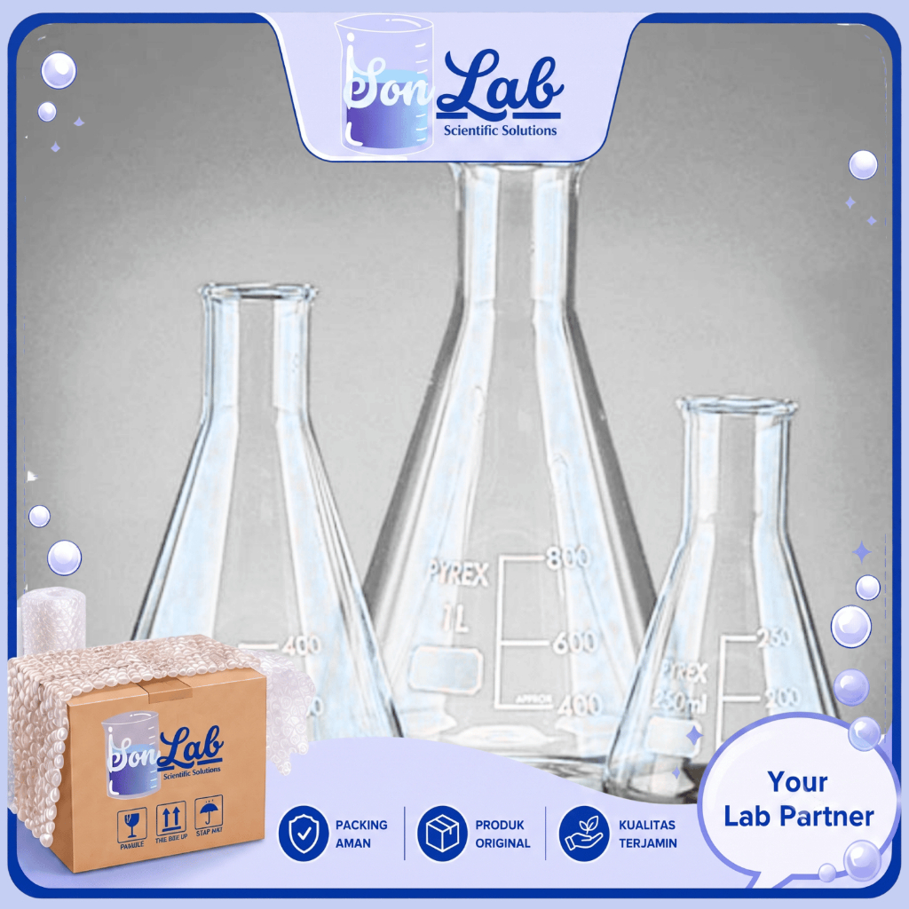 Erlenmeyer pyrex 2000 ml