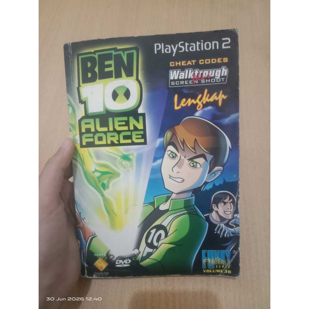 Buku Walktrough Ben 10 Ps 2 - Buku Panduan Cheat Dll