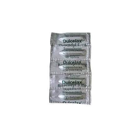 DULCOLAX SUPPOS 10MG (PER SUPP) (SEMBELIT)