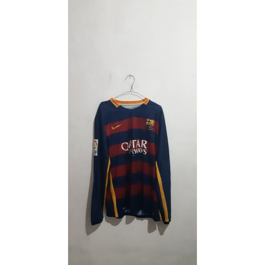 GO BARCA HOME 2015 LONG SLEEVE