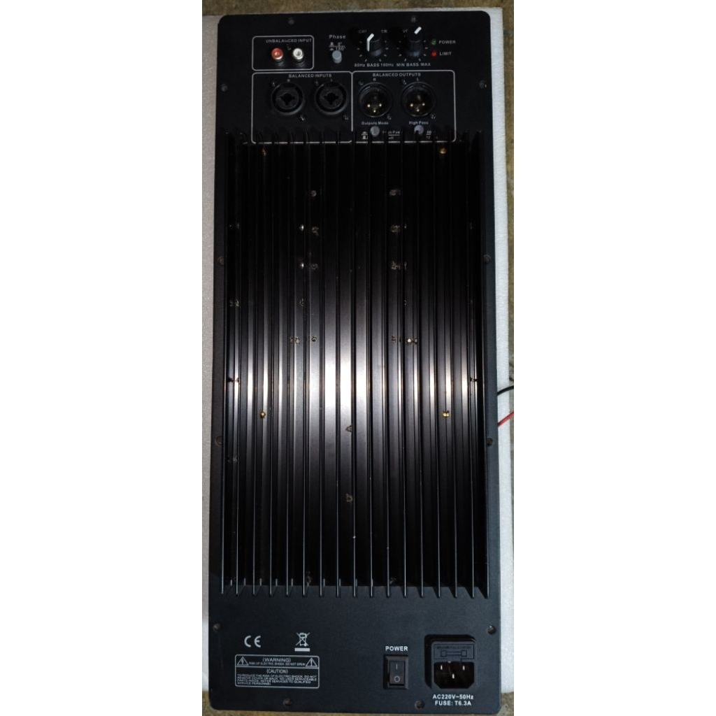 MESIN POWER AMPLI SUB CLASS H STEPPER SPEAKER AKTIF 15/18 INCH