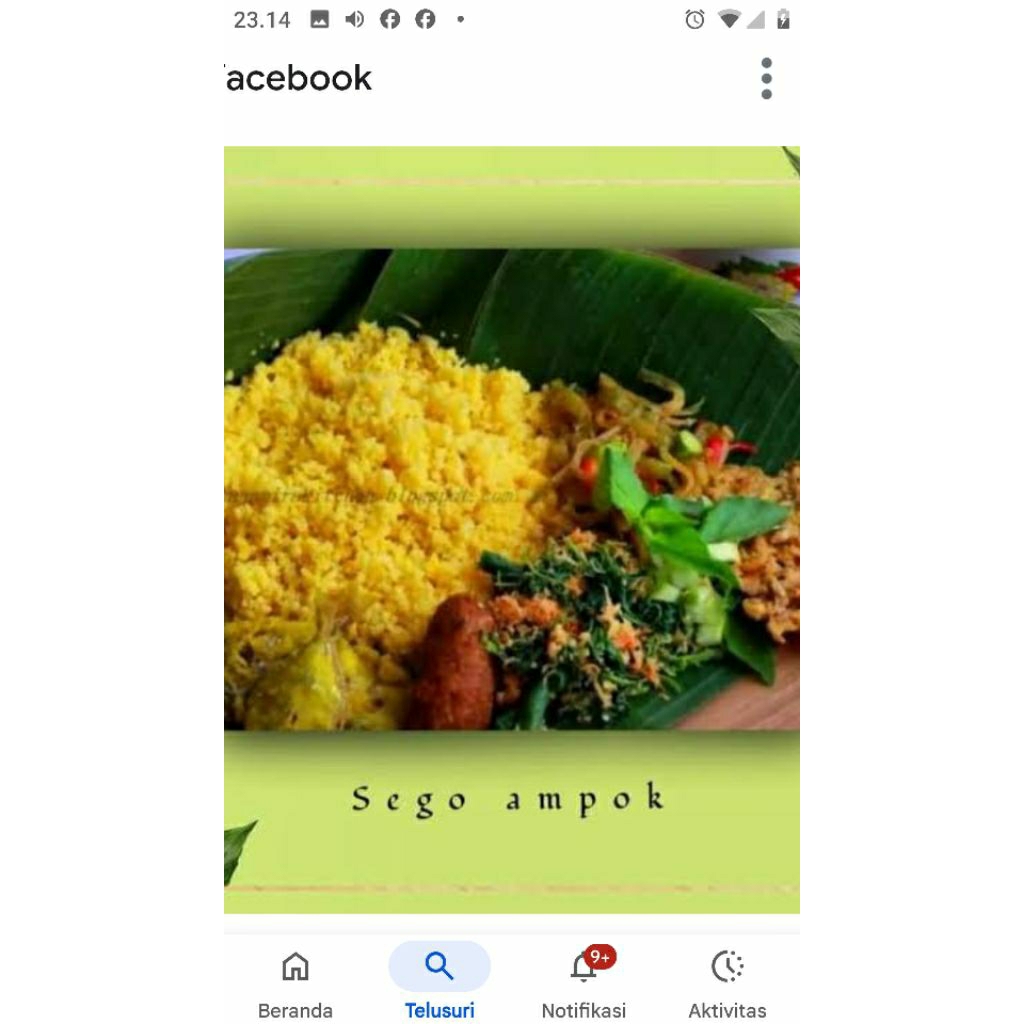 sego Ampog/jagung