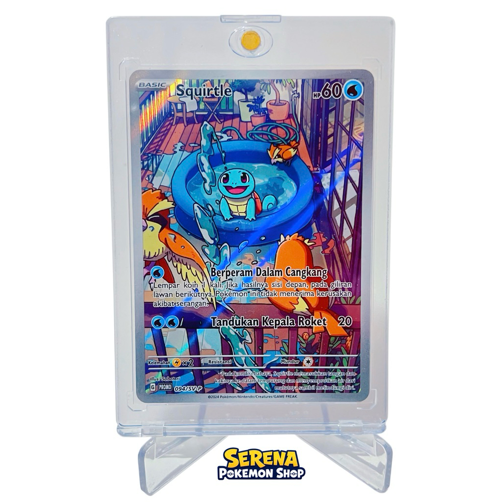 Squirtle Promo Harta Berkilau - Pokemon TCG Indonesia