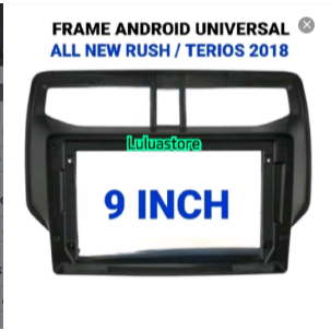 frame head unit all new rush/ terios no gap android