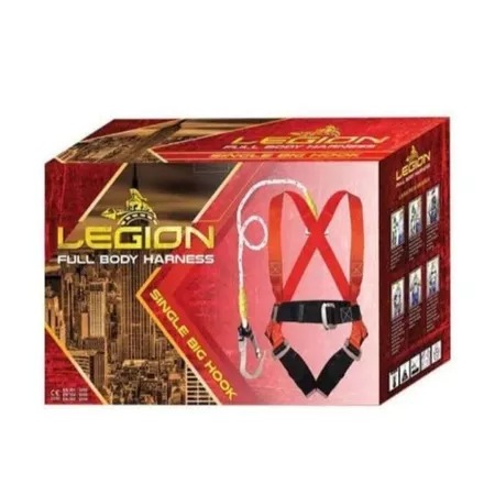 FULL BODY HARNESS SINGLE BIG HOOK LEGION / FULL BODY HARNESS LEGION ORIGINAL / FULL BODY HARNESS SIN