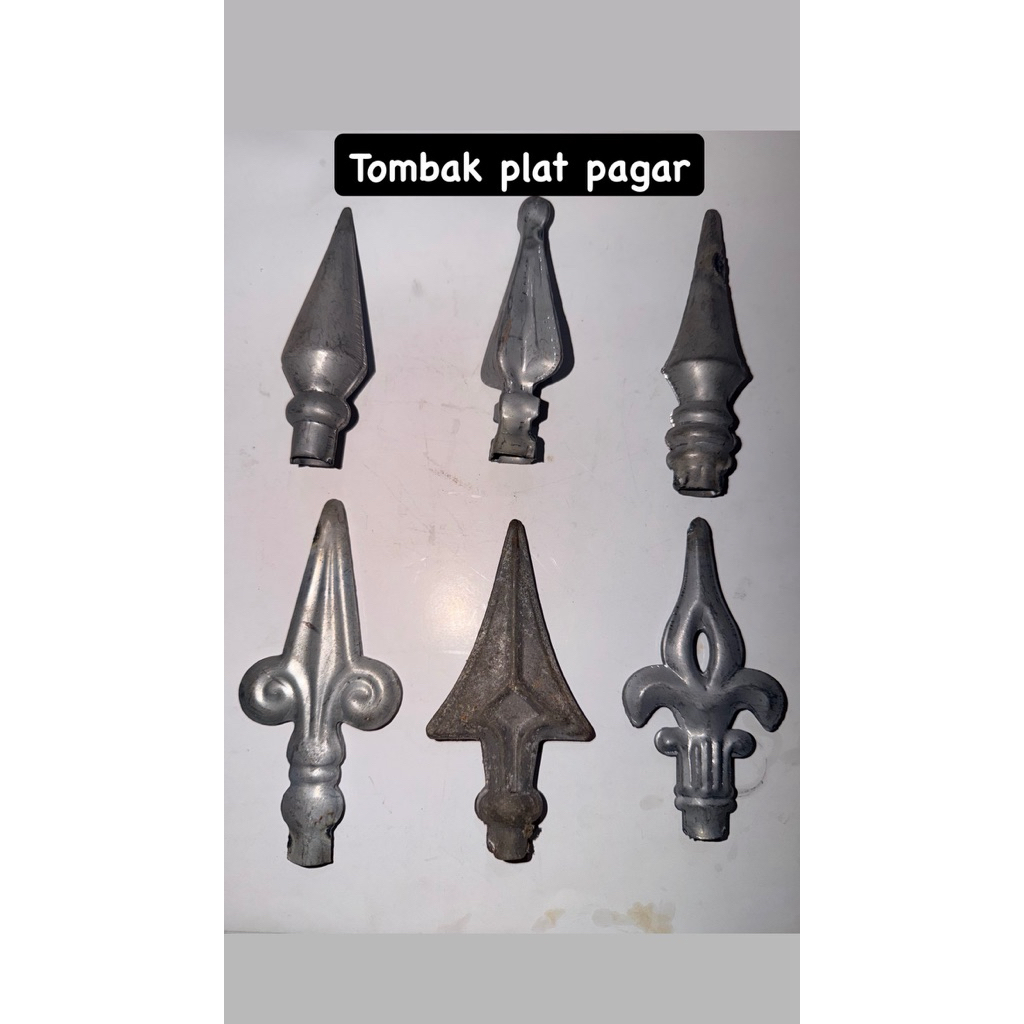 ornamen pagar / aksesoris pagar teralis / ornamen besi