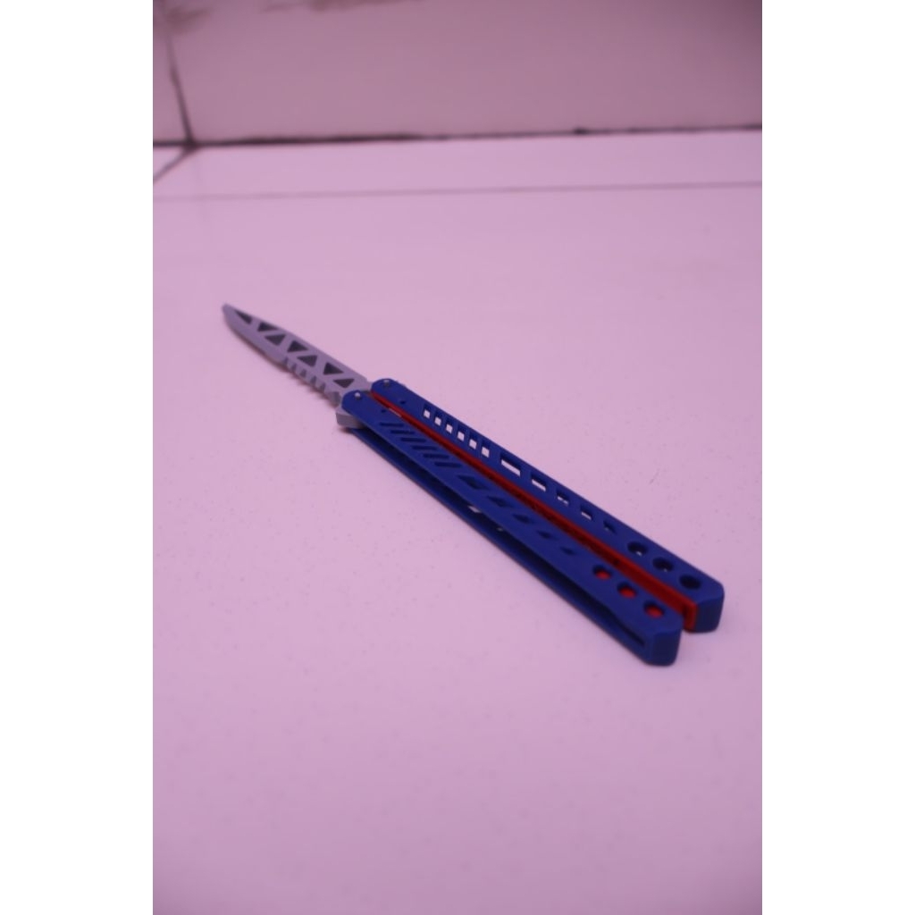 mainan toy butterfly Knife/Balisong untuk latihan/training