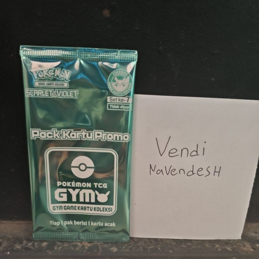 Promo GYM set-7/kartu promo pokemon