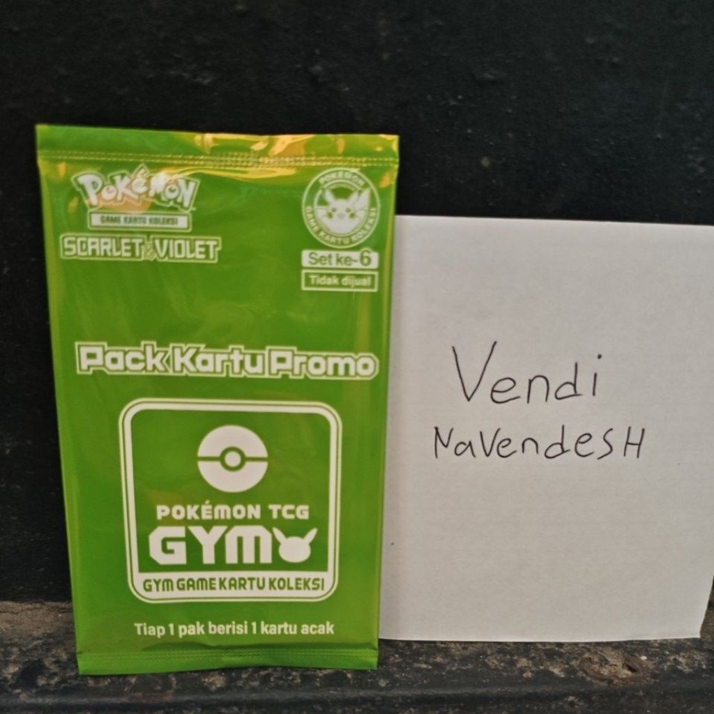 promo GYM set ke-6/pokemon kartu promo
